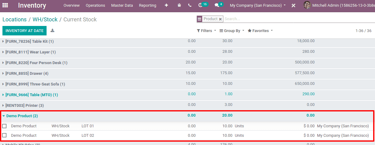 Removal And Putaway strategies in Odoo 13